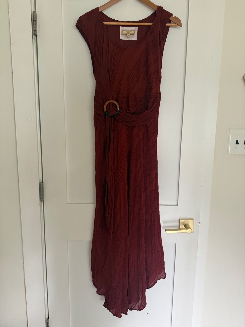Moulinette Soeurs belted maxi dress